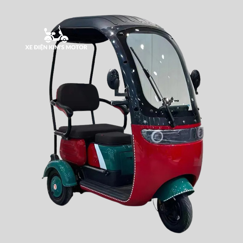 Xe điện 3 bánh có mái che Phú Thọ