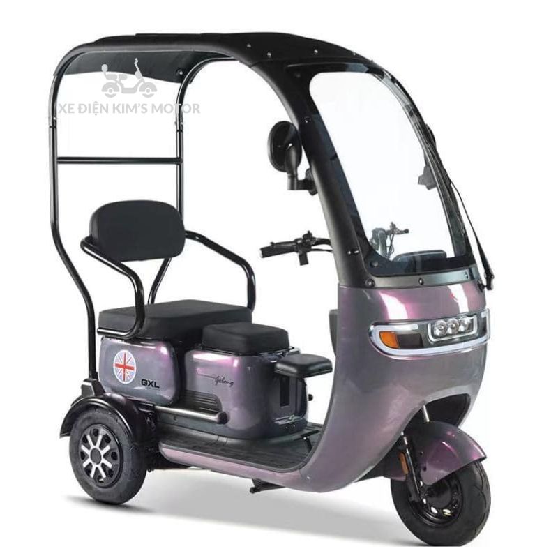 Xe điện 3 bánh có mái che Nghệ An