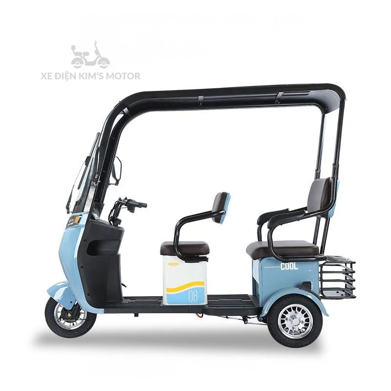 Xe điện 3 bánh có mái che Khánh Hòa