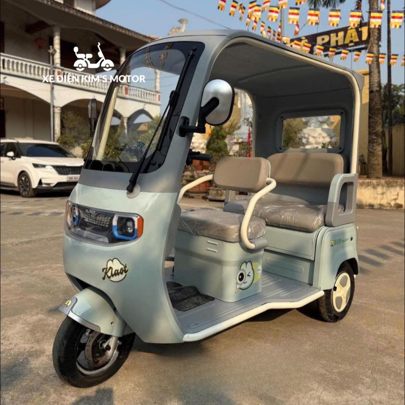 Xe điện 3 bánh có mái che Quảng Trị Xe điện 3 bánh có mái che Quảng Trị