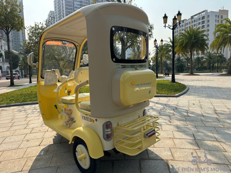 Xe điện 3 bánh có mái che Tuyên Quang