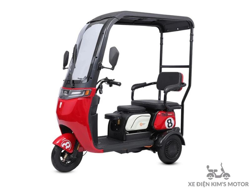 Xe điện 3 bánh có mái che Tuyên Quang
