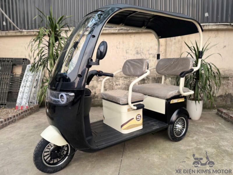xe điện 3 bánh có mái che Vĩnh Long