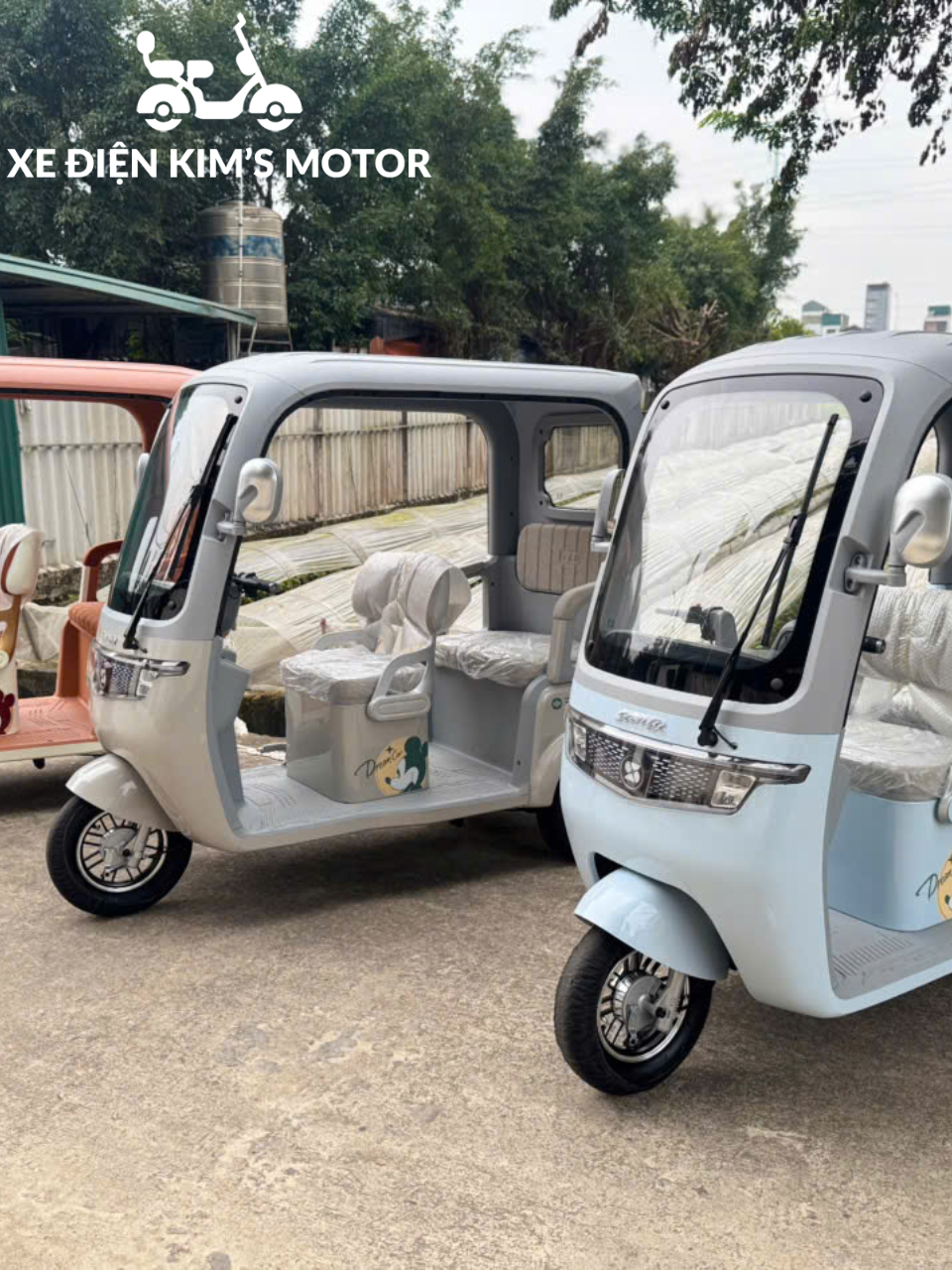 xe điện 3 bánh Santong P80