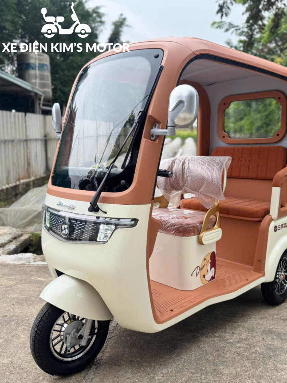 xe điện ba bánh Santong P80 