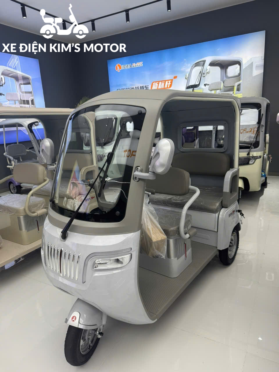 xe điện 3 bánh mái che KalaoT M7 PRO