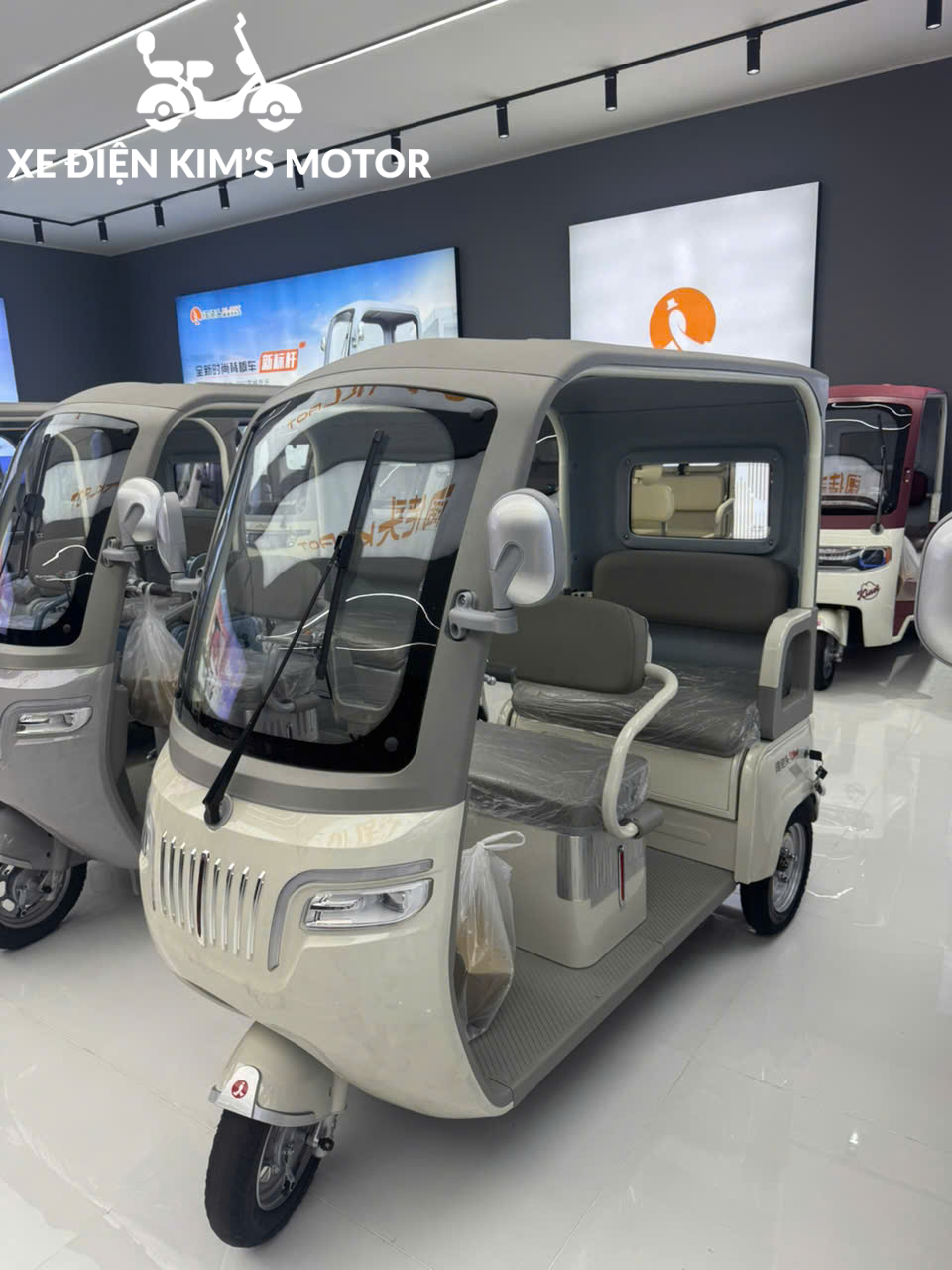 xe điện 3 bánh mái che KalaoT M7 PRO