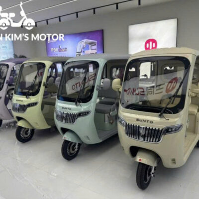 Xe điện ba bánh Santong M8 PRO thế hệ 2026